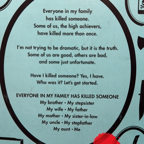 🤩3/$$14🤩 everyone in my family has killed someone - Picture 4 of 6